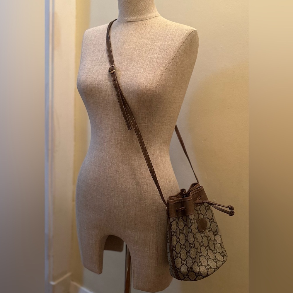 GUCCI monogram mini bucket bag - Picture 17 of 17